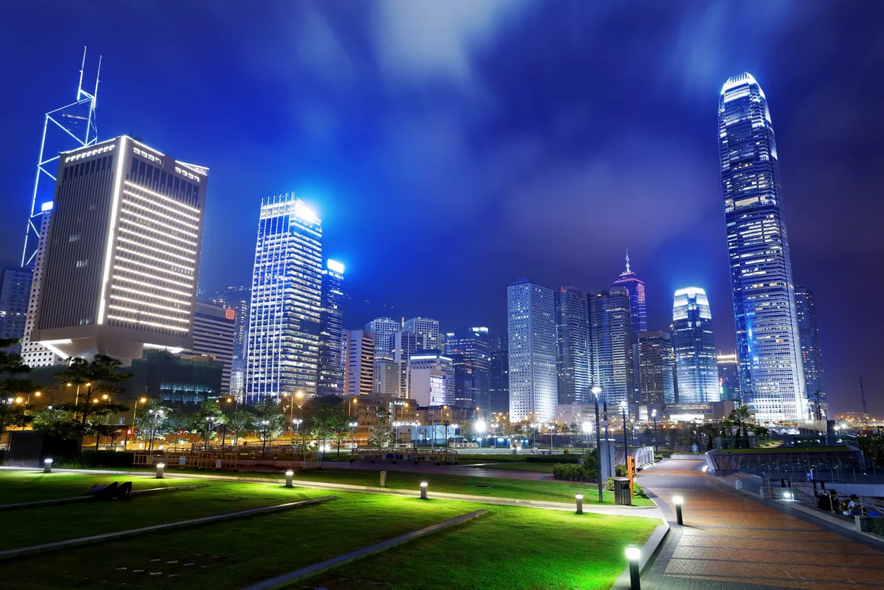 Central park of Hong Kong