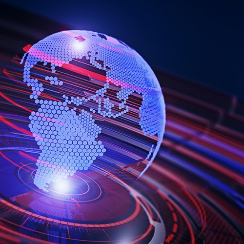 computerized globe